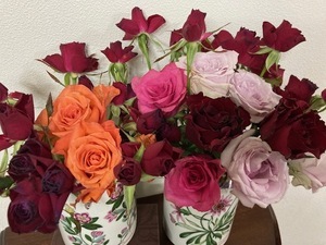 2023発表会 玄関花③